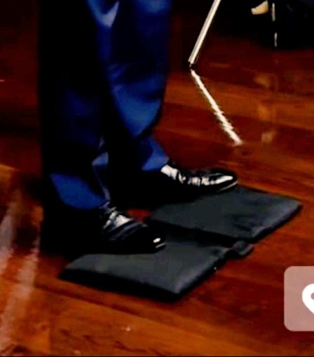 He now uses foot pads to prevent himself from tipping over. If Joe Biden did this, Fox News would talk about nothing else.