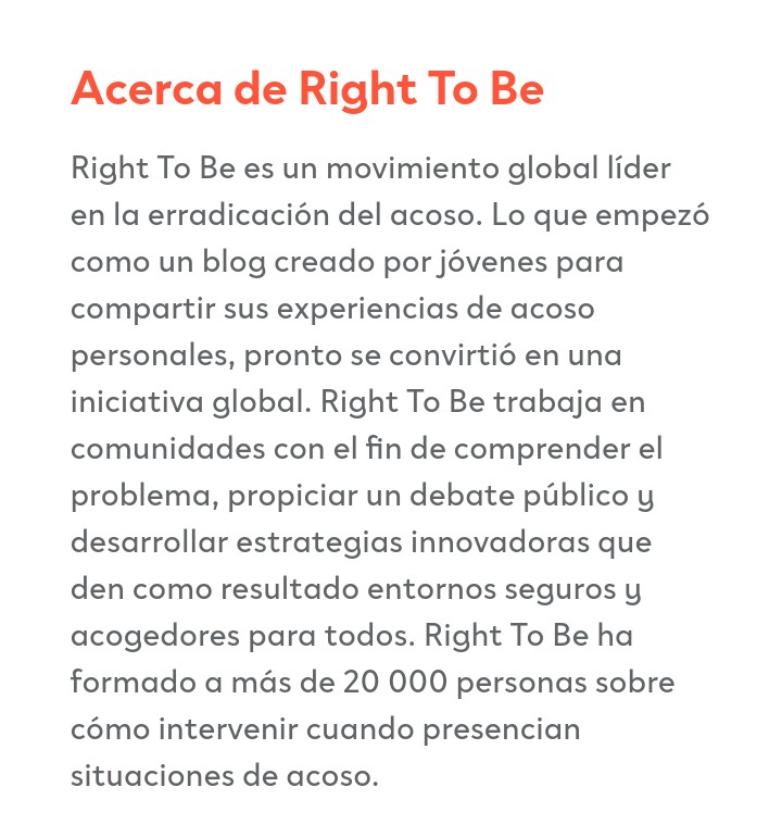 patriciovarask's tweet photo. Consulta las preguntas frecuentes de #StandUp y descubre cómo luchar contra el #acoso en #Chile🇨🇱 @lorealchile #RightToBe https://t.co/mJTyGA4vhO https://t.co/wjfykxP66u https://t.co/6r9lnlHM9c
