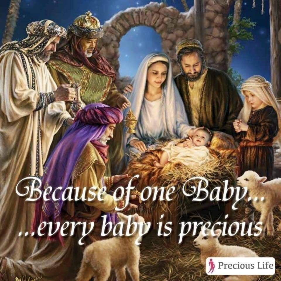 Because of one baby, every baby is precious. Happy Christmas from all the team at Precious Life.🙏🏻

#Everylifeisprecious #Jesusisthereason
#HappyChristmas