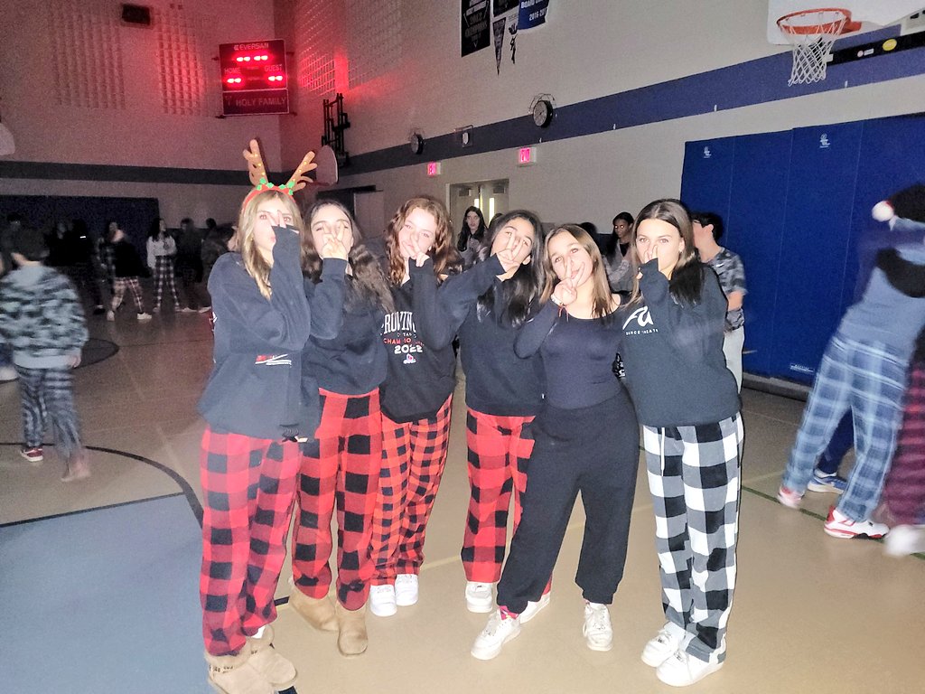 Pajamas and a dance...too fun!  <a href="/HOFAM_DPCDSB/">Holy Family DPCDSB</a>