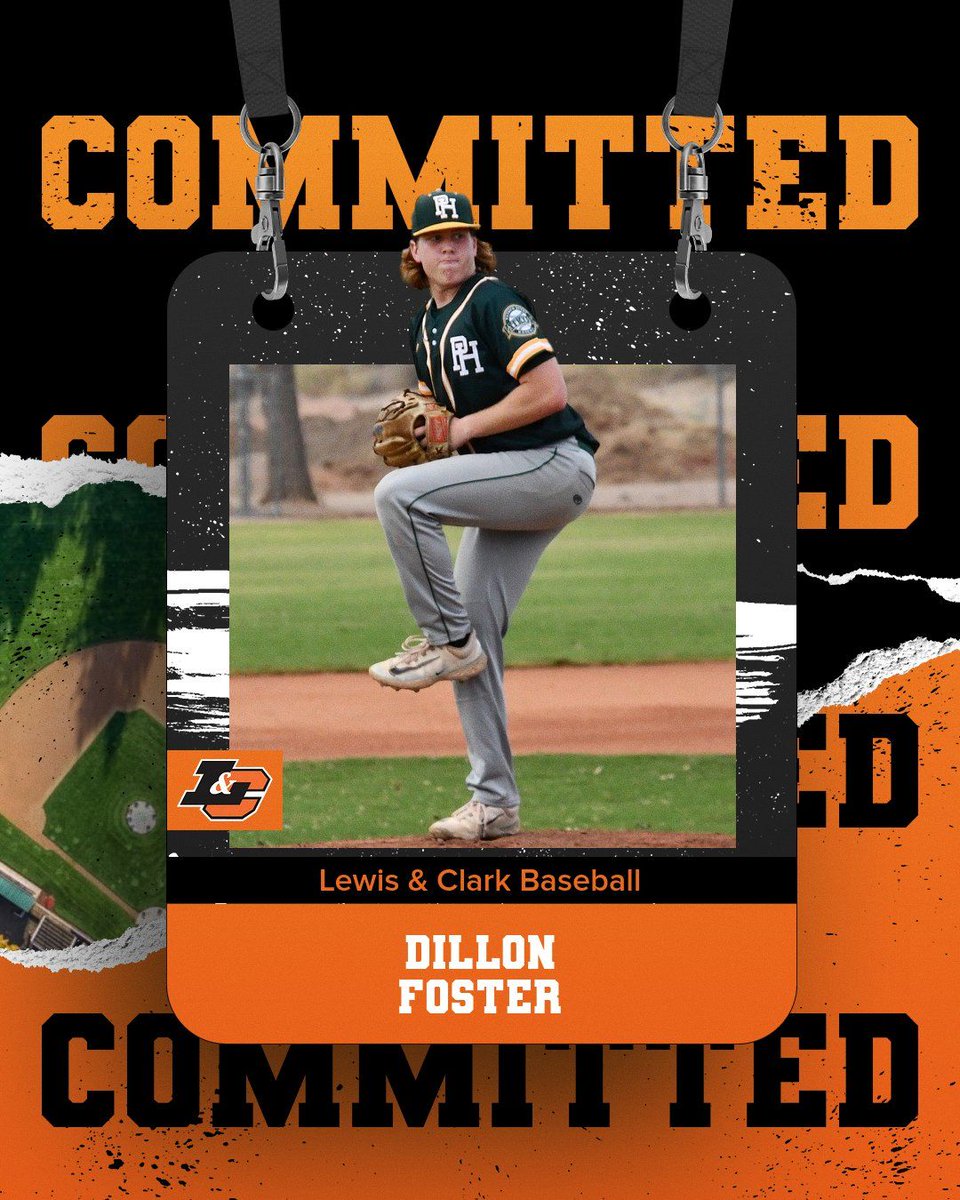 DillonRFoster's tweet image. I am excited to announce my commitment to continue my baseball and academics at the next level with Lewis and Clark College. Thanks to all my coaches, family, teammates, and friends for supporting me and pushing me to get better everyday. #rollpios 
@phpatriotsbsbl @LCPiosBB
