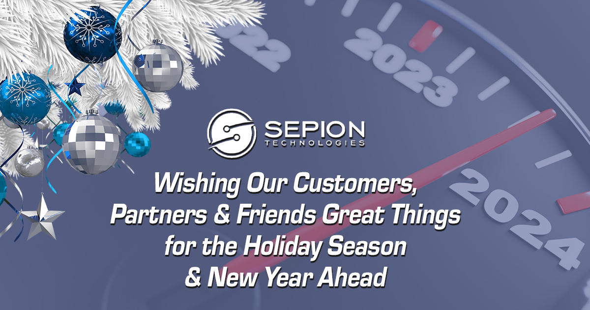 Warmest wishes for a joyful holiday season! Your support means the world to us at Sepion, and we look forward to working together on sustainably powering humankind in the year ahead!

#HappyHolidays2023