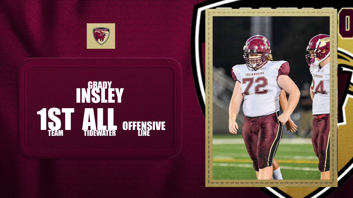 Congrats to @gradyinsley on being named 1st Team All Tidewater!! #HornsUp🤘