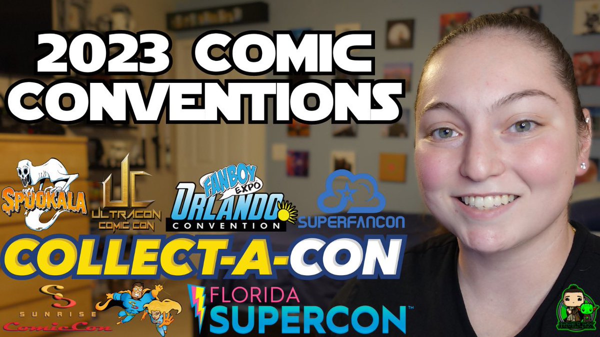 Let’s take a look at and recap all of the comic conventions that I attended in 2023!

#starwars #conventions #comiccons #comicconventions #collectacon #superfancon #sunrisecomiccon #supercon #spookala #fanboyexpo #ultracon #southflorida #orlando 

youtu.be/x_2aAnCVa7Q?si…
