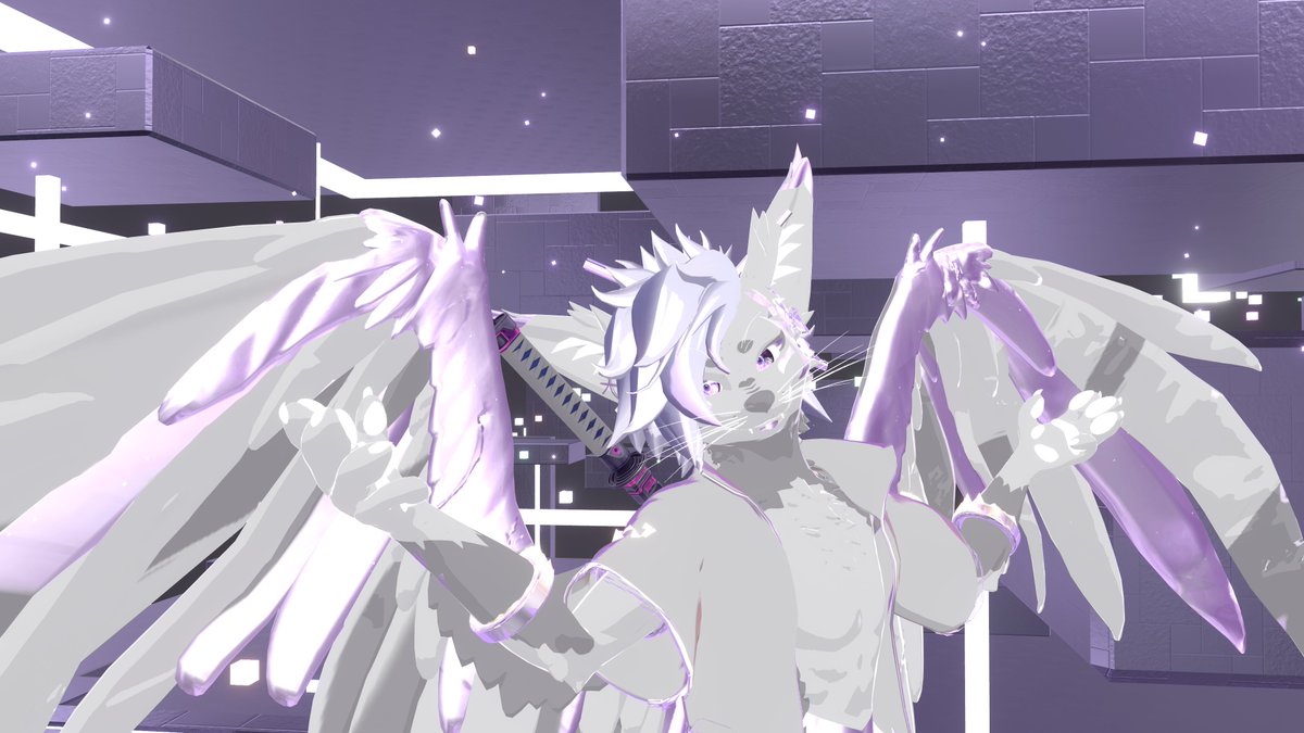 LumiiVRC's tweet photo. Hello lovely beans~ 
I'm excited to announce a giveaway!!
I will be giving one of my commission slots to one lucky winner. 
You can win an 100% free VRC avatar, created by me! 
All you need to do is react in my discord server OR follow my twitter + RT. (1/3)
-
#VRChat #Furry