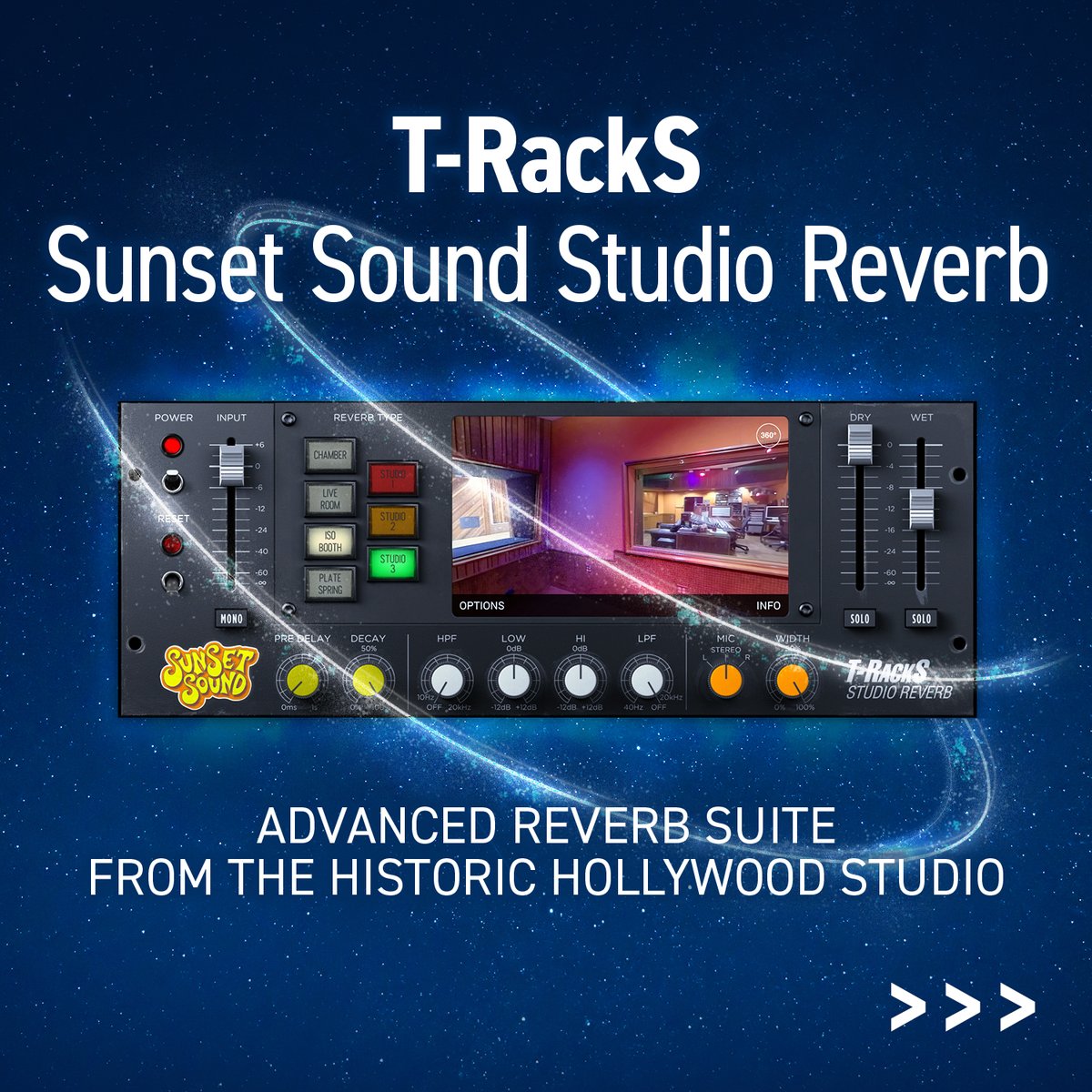 Experience one of the world’s most iconic studios in your DAW. Sunset Sound Studio Reverb is only $49.99 for a limited time. bit.ly/mixmas2023