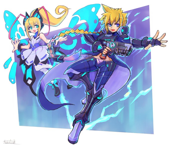 #このタグを見た人は黙って銃を持ったキャラを貼れ 