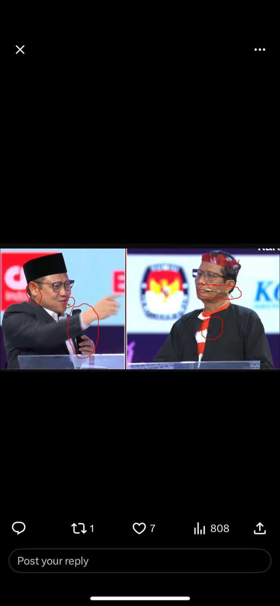 Masih ada aja yang mempermasalahkan penggunaan 2 microphone. Sampai2 headband microphone dituduh sbg earphone utk bisik2 di kuping. Semua paslon pakai 3 mic. Wajar aja. Ini kan siaran live. Minimalisir kendala teknis. Apalagi wkt jwb cuma 2 menit. Apa jdnya kalau mic tetiba mati