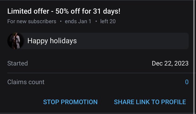 50% off #onlyfansbabe #onlyfans #onlyfans_girl   https://t.co/IUyMoJ2d8y https://t.co/ykygO6UygB<a href="/tag/onlyfansbabe"class="tags">#onlyfansbabe</a><a href="/tag/onlyfans"class="tags">#onlyfans</a><a href="/tag/onlyfans_girl"class="tags">#onlyfans_girl</a>