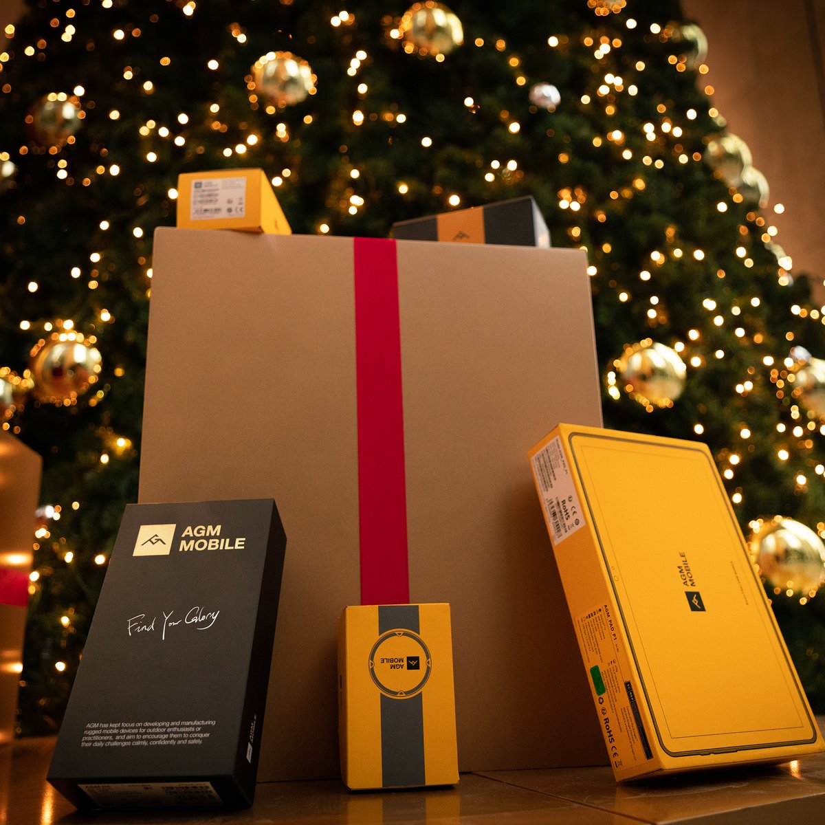 Unwrap connectivity magic! Gift the elegance & durability of AGM Mobile.🎄

Beyond phones, they're memories waiting to be made. Sparkle up your Christmas with exclusive deals! 📱

Hurry—while the cheer's here!🎁

#AGMMobile #ChristmasSale #TechGifts #FestiveOffers #Rugged