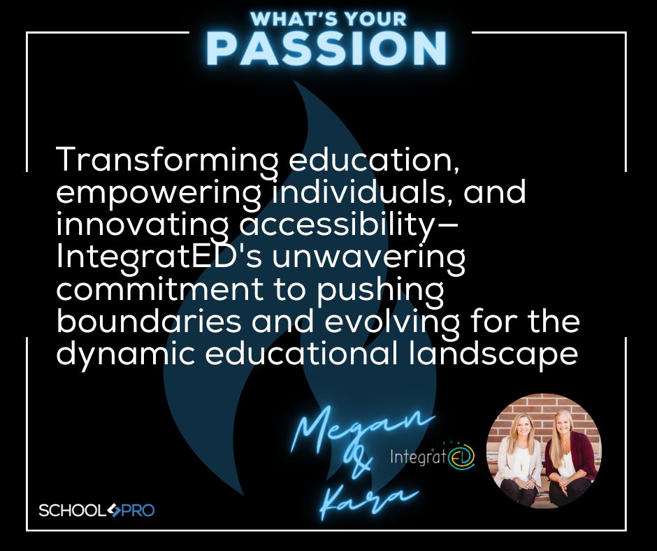 🌟 Meet Megan & Kara from @integratedk12 ! 🌟 Their passion for #education shines through in every project. Discover their journey and insights at School Pro K12. Let's reshape education together! 🔗schoolprok12.com
 Book now: bit.ly/SPK12booking #SchoolProK12