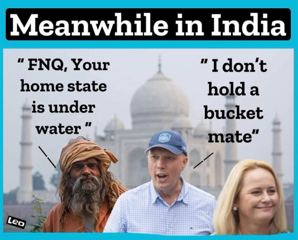 #IndiaGate 😳✈️💦 
@PeterDutton_MP #LNPFail