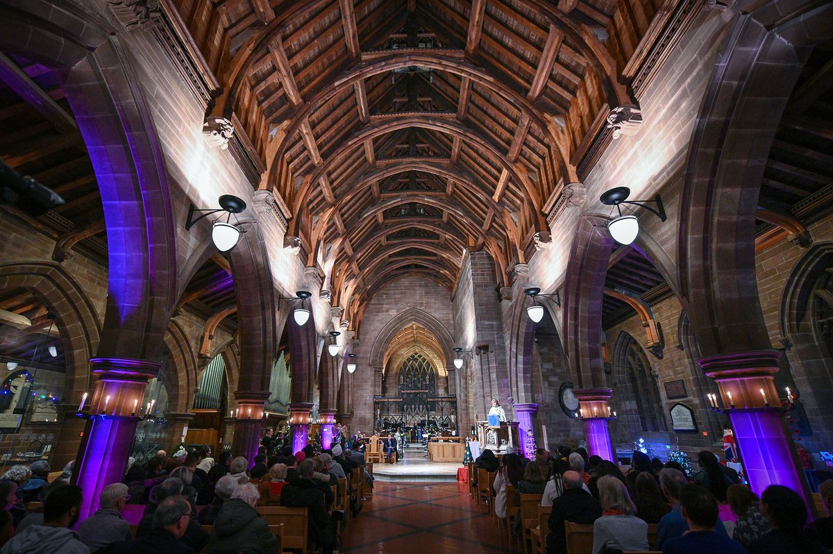 The @MayorWestMids Christmas Carol Service led by Bishop of Aston @churchofengland - Birmingham Anne Hollinghurst @STMARYS_COTIR in Handsworth. Featuring @BirmCons @UniMusicUoB and the incredible @BlackVoicesUK © @richtharris1 #photography / @WestMids_CA