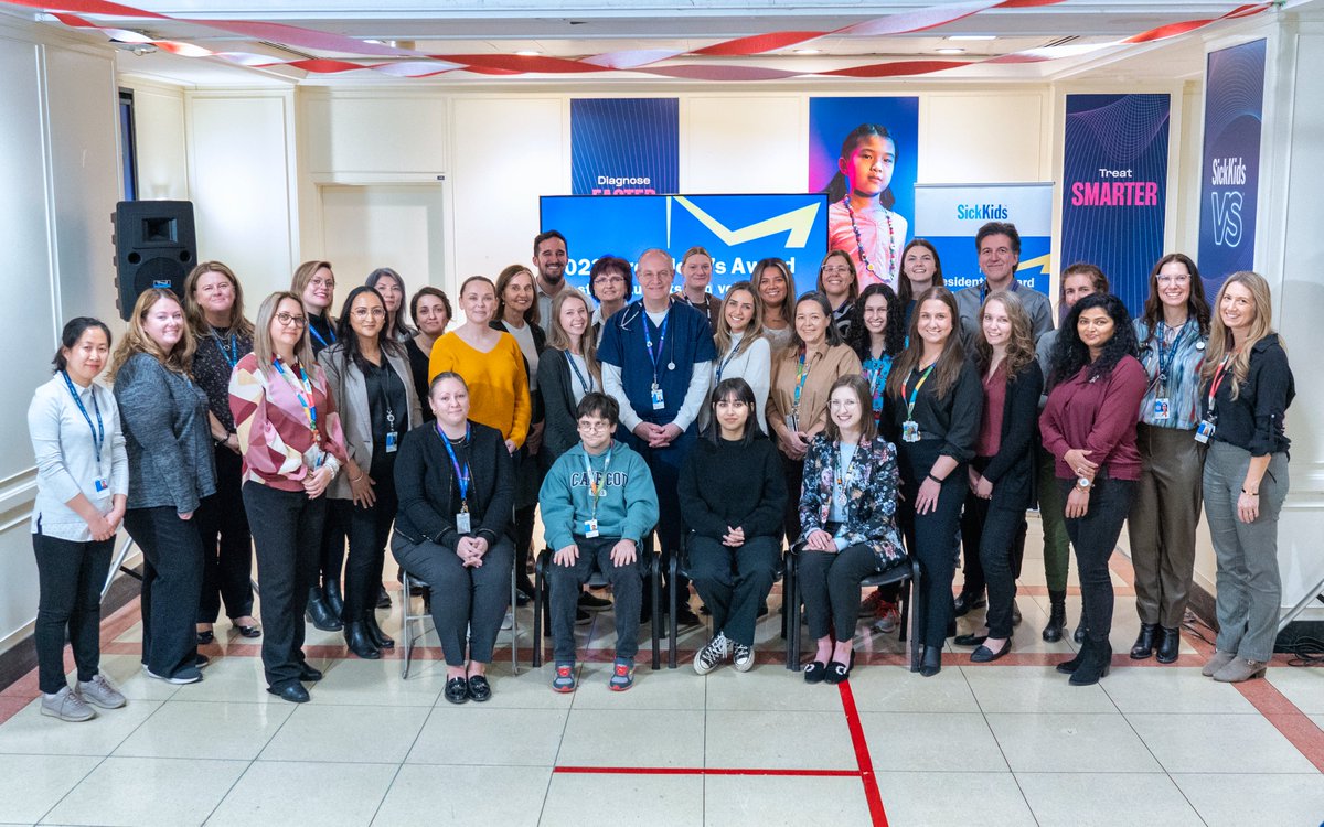 We are excited to congratulate the recipients of this year’s President’s Award! 🎉 These extraordinary individuals and teams exemplify SickKids’ values and make a positive impact on our organization and community. Read more: bit.ly/3RhxDgg