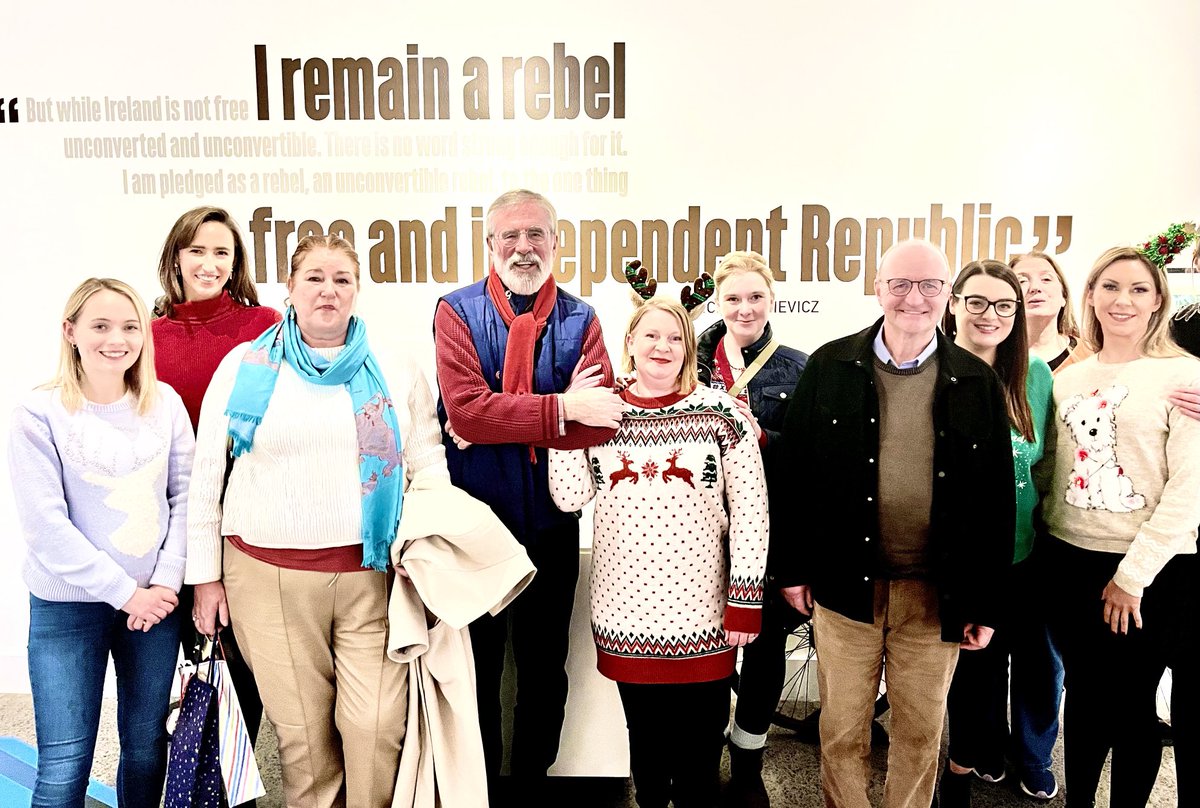 Gerry Adams tweet media