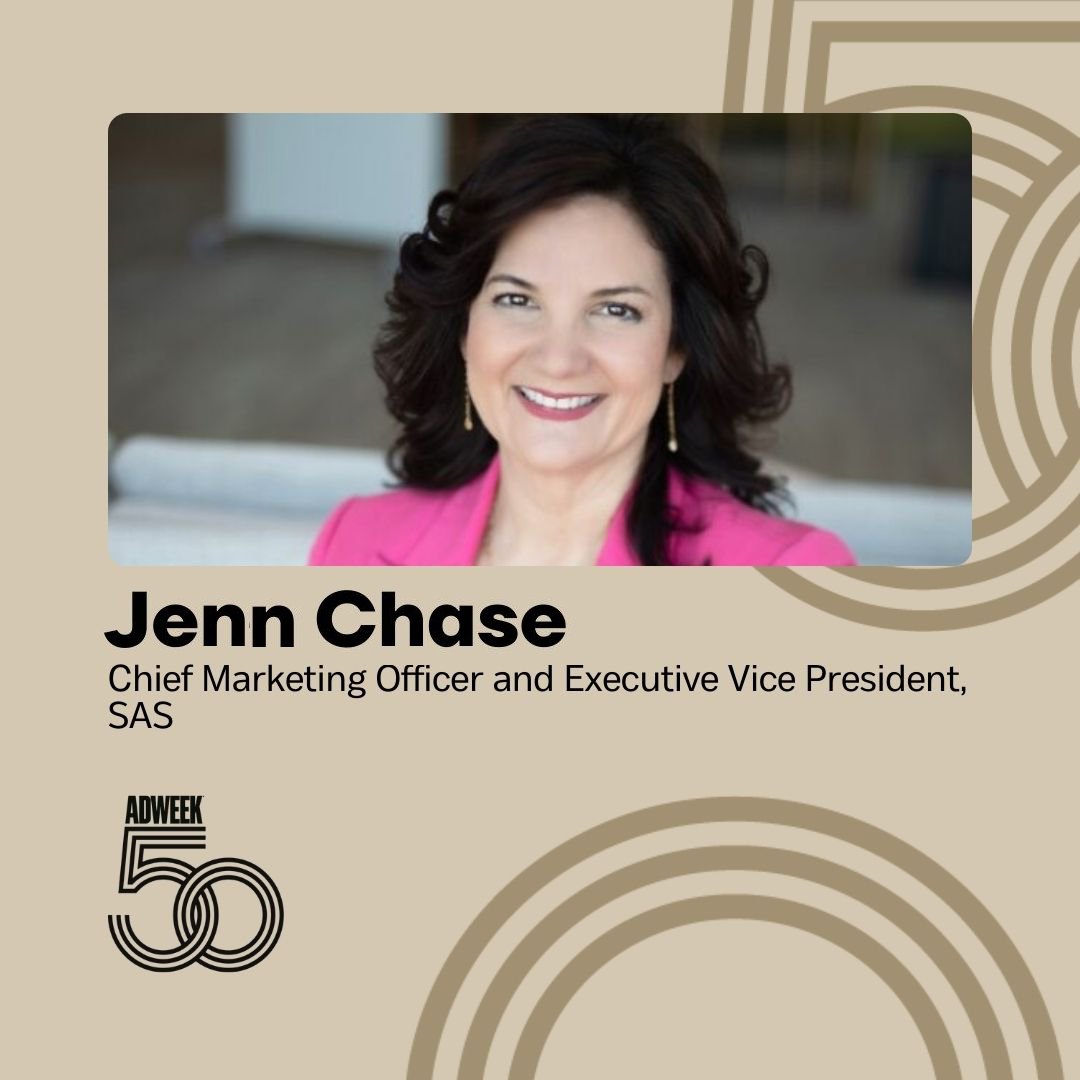 Thrilled to be part of The <a href="/Adweek/">ADWEEK</a> 50! Grateful for the amazing SAS marketing team and colleagues. Proud of our achievements and excited for the ongoing impact we'll create, always striving to be indispensable to our customers and <a href="/SASsoftware/">SAS Software</a>. #Adweek50 2.sas.com/6042RupUe