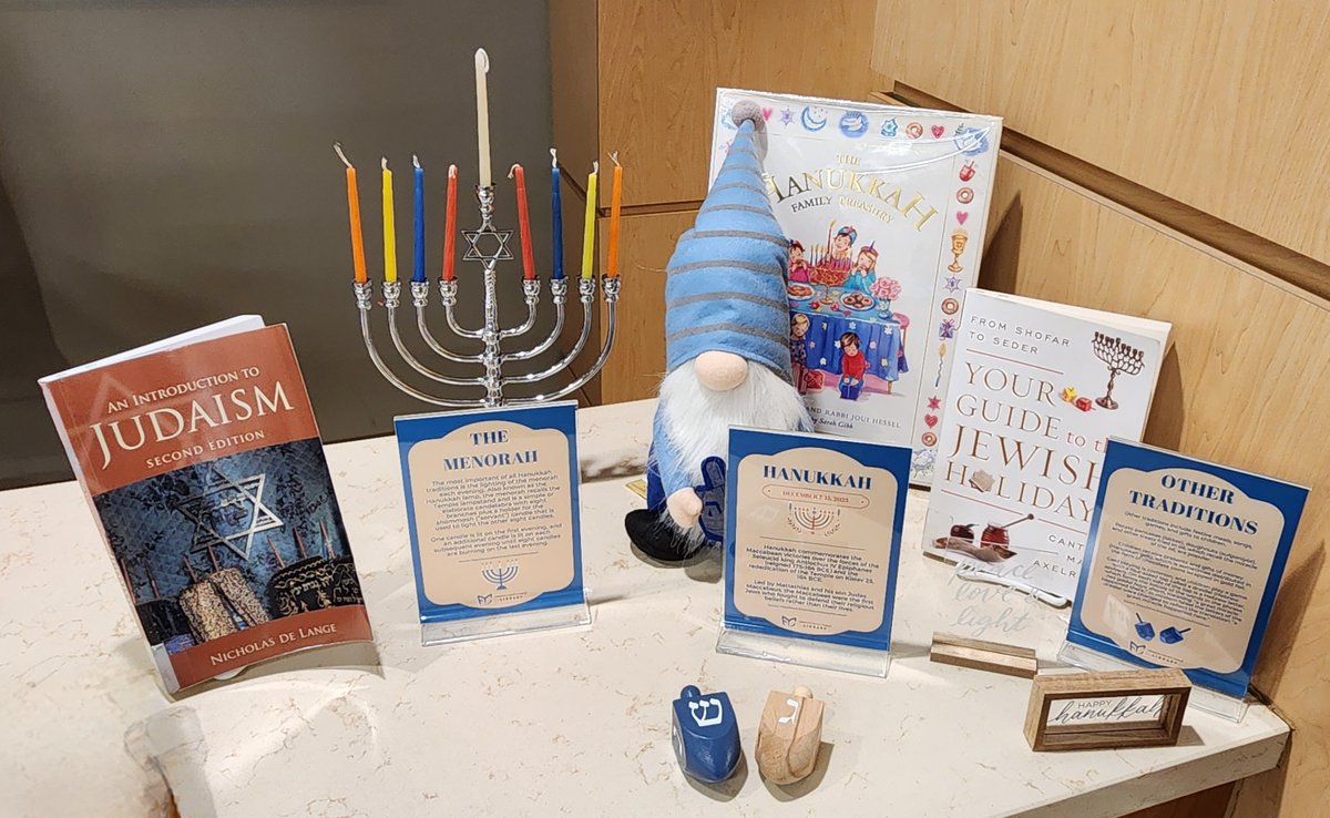 🕎✨ Happy Eighth Night of #Hanukkah! Wishing all who celebrate a wonderful conclusion to Hanukkah filled with joy, love, and the warmth of shared stories! 🕯 lluminate your Hanukkah with these deLIGHTful #LibraryResources: fcplnews.blogspot.com/2023/12/illumi…