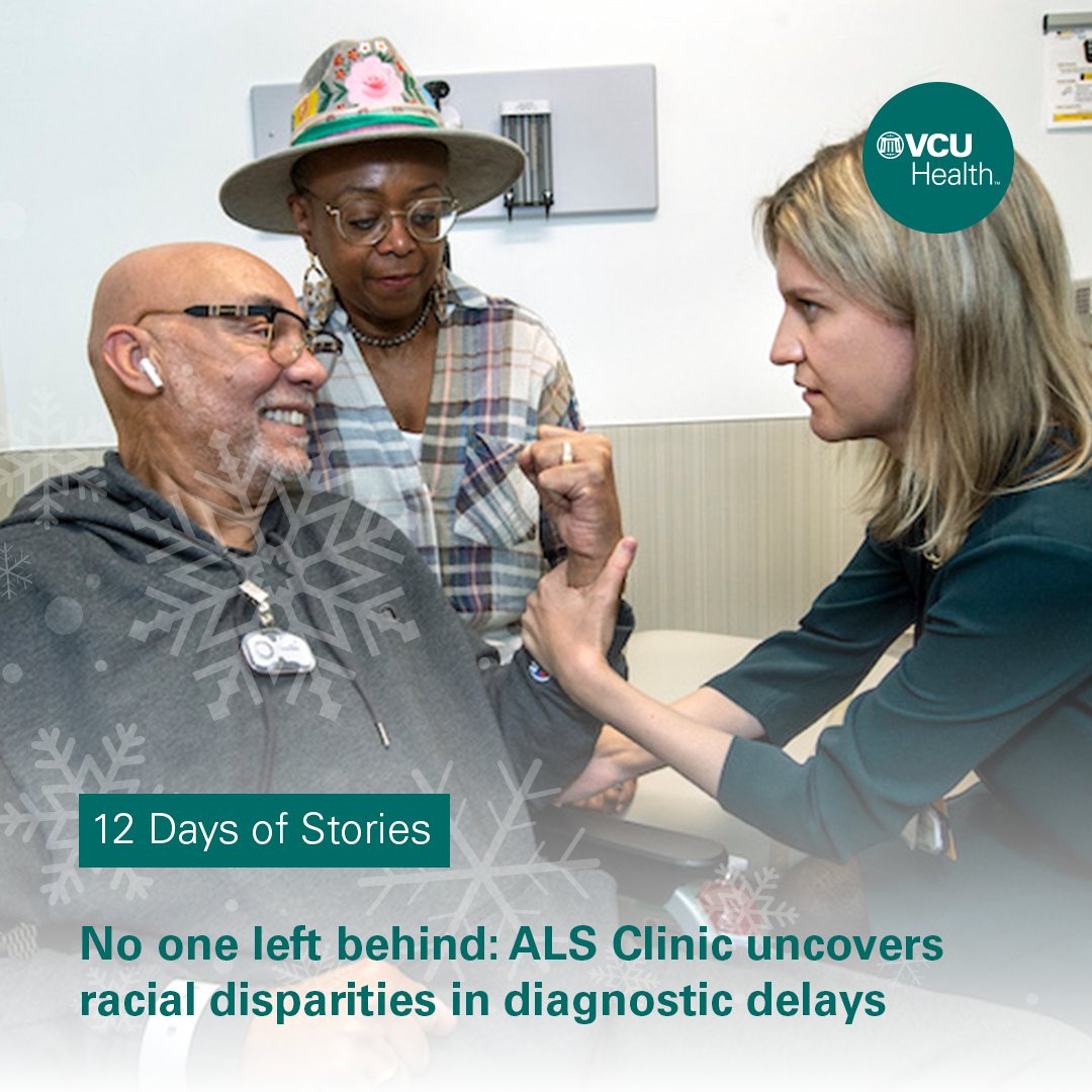 We're putting the spotlight on the VCU Health ALS Clinic as we continue with another day of '12 Days of Stories.' Story #2 ➡️ bit.ly/3uJ0SkG
