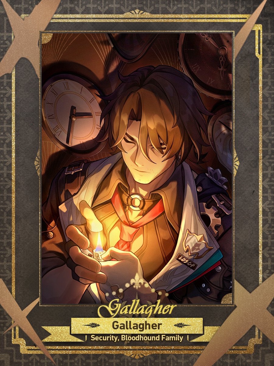 prettyhsrmen's tweet photo. #AVENTURINE and #GALLAGHER || I am proud to announce that there are 2 more beautiful gentlemen that are being recognized within this cast!! Welcome #Aventurine and #Gallagher to #HonkaiStarRail !! I’m so excited to see their roles in Penacony !! 
#hsr #Penacony #honkai https://t.co/iaEdSkPV0U