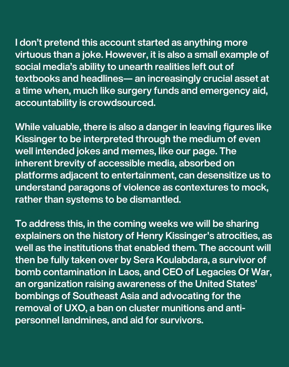 Hi all, I want to sincerely thank everyone for following this page and, while its initial purpose has been fulfilled, ask you to stick around a bit longer. Moving forward, the account will be transitioning content and ownership in partnership with @LegaciesOfWar. Full statement: