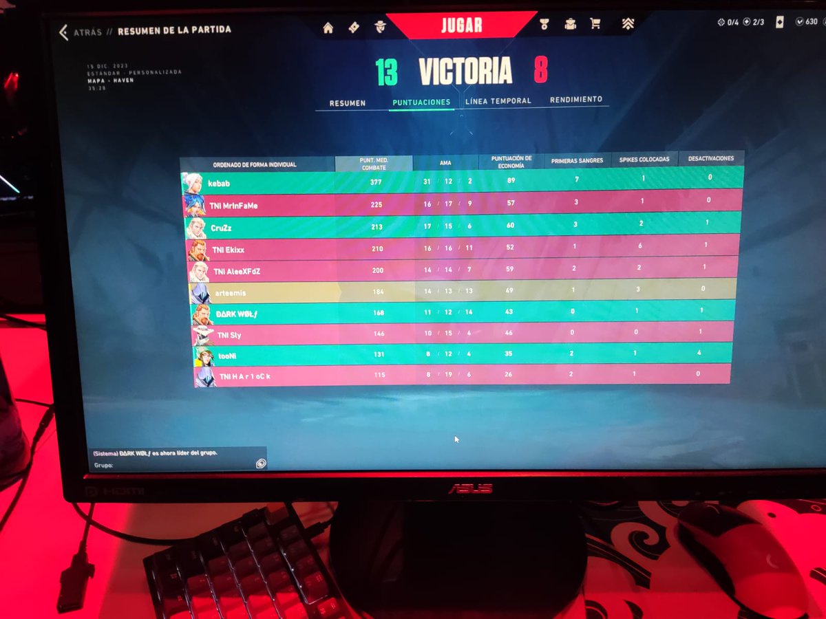 Primer Game del qualy mañana mas🌯