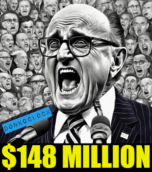Breaking News - The Jury just announced Rudy Giuliani is liable for 148 Million

U.S. District Judge Beryl Howell ruled Giuliani defamed Ruby Freeman &amp; Shaye Moss with his remarks baselessly accusing them of election fraud

Drop a 💙 &amp;  RePost ♻️, if you agree with the Judgement!