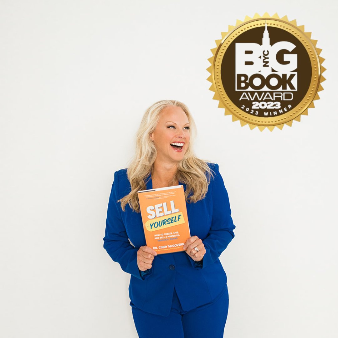 I am so honored that my book Sell Yourself was named a 2023 NYC Big Book Award Winner in the category of Sales & Marketing!

A huge thank you to @GabbyBookAwards for the honor, and to all of YOU for your support!

#2023NYCBBA #BigBookAward #GabbyBookAwards