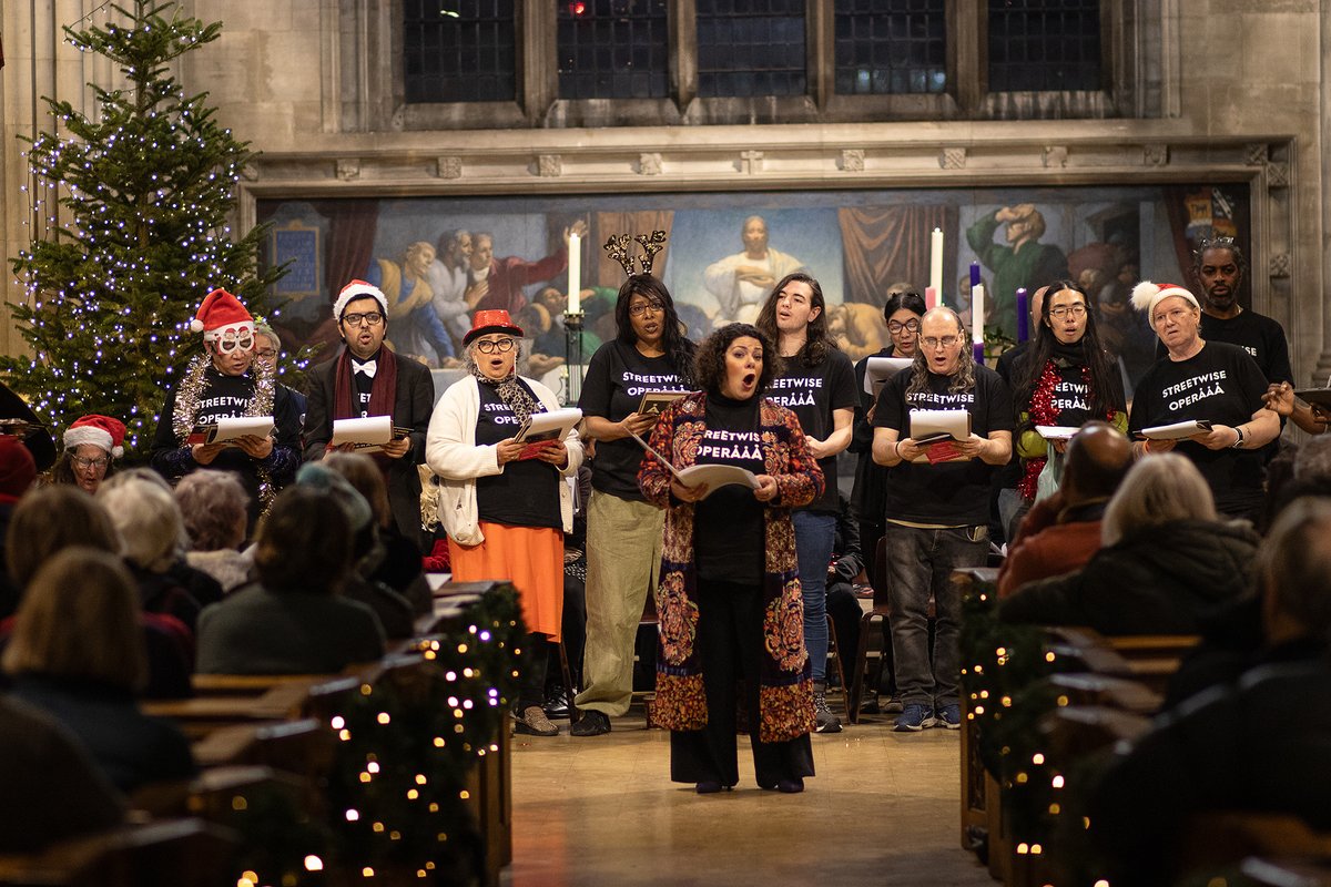 Huge thanks to everyone who joined us for our annual Christmas carol concert at @AllHallowsTower – our amazing audience and funders and our brilliant and generous guest artists @simoncallow @ignatius_sancho @CMaalawy @Epiphoni @fulhambrassband & @BarChoral. See you all next year!