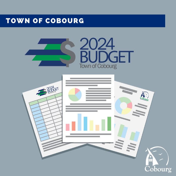 BUDGET: The Town of Cobourg invites residents to provide input and share feedback on the 2024 budget by completing the survey on EngageCobourg.ca. 👉 Learn more at EngageCobourg.ca. 📆 Submit your thoughts by Friday, January 5, 2024, at 12 p.m.