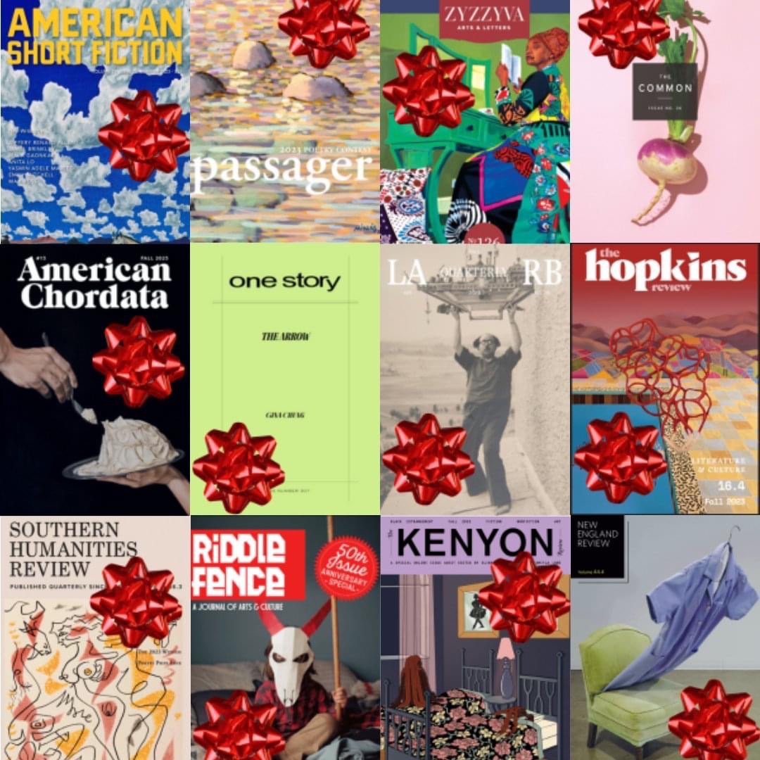 The Hopkins Review’s holiday discounts and personalized gift subscriptions are on @CLMPorg’s seasonal roundup, and a whole year is the price of a single issue, for this month only! Get and give great literature: clmp.org/news/discounte…
