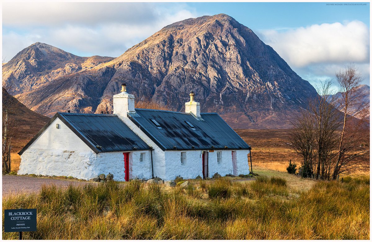 A cliche but with light as good as this, I would’ve been crazy to have driven past. Blackrock cottage and Buachaille Etive Mor.