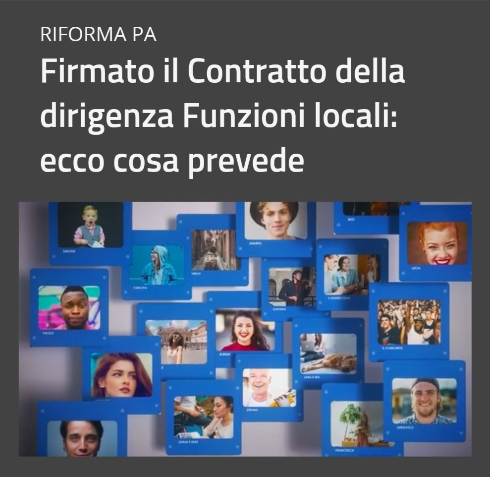 MarcoLegato's tweet photo. Firmato il Contratto della Dirigenza Funzioni Locali
https://t.co/YvY4YsyB4h https://t.co/3tPlrwHhI1
