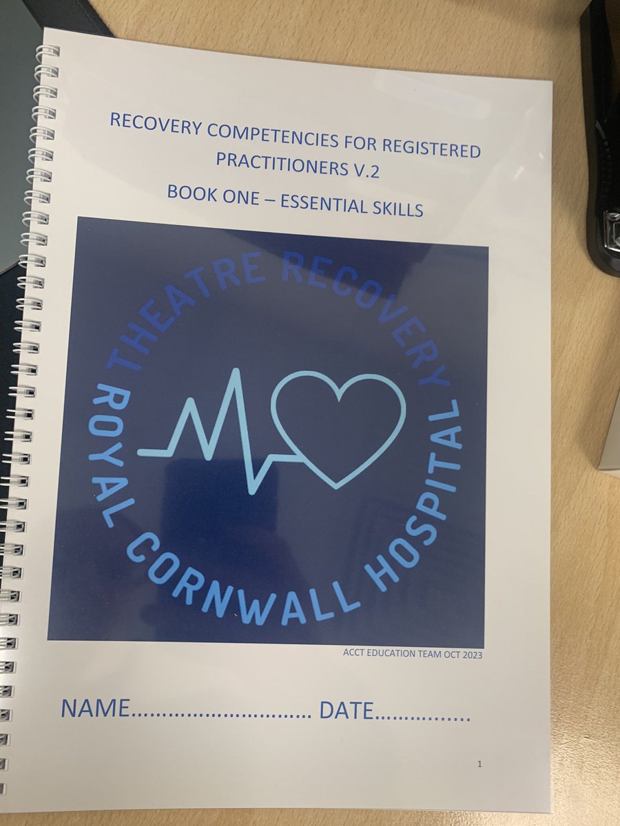 Theatre Recovery with ACCT education have updated their competency booklets to ensure our staff have the right skills for their patients @MorleyElai91942 @ClaireITUMatron @RCHTWeCare @Redsnapperswail #clinicalskills #education #staffretention #TeamACCT