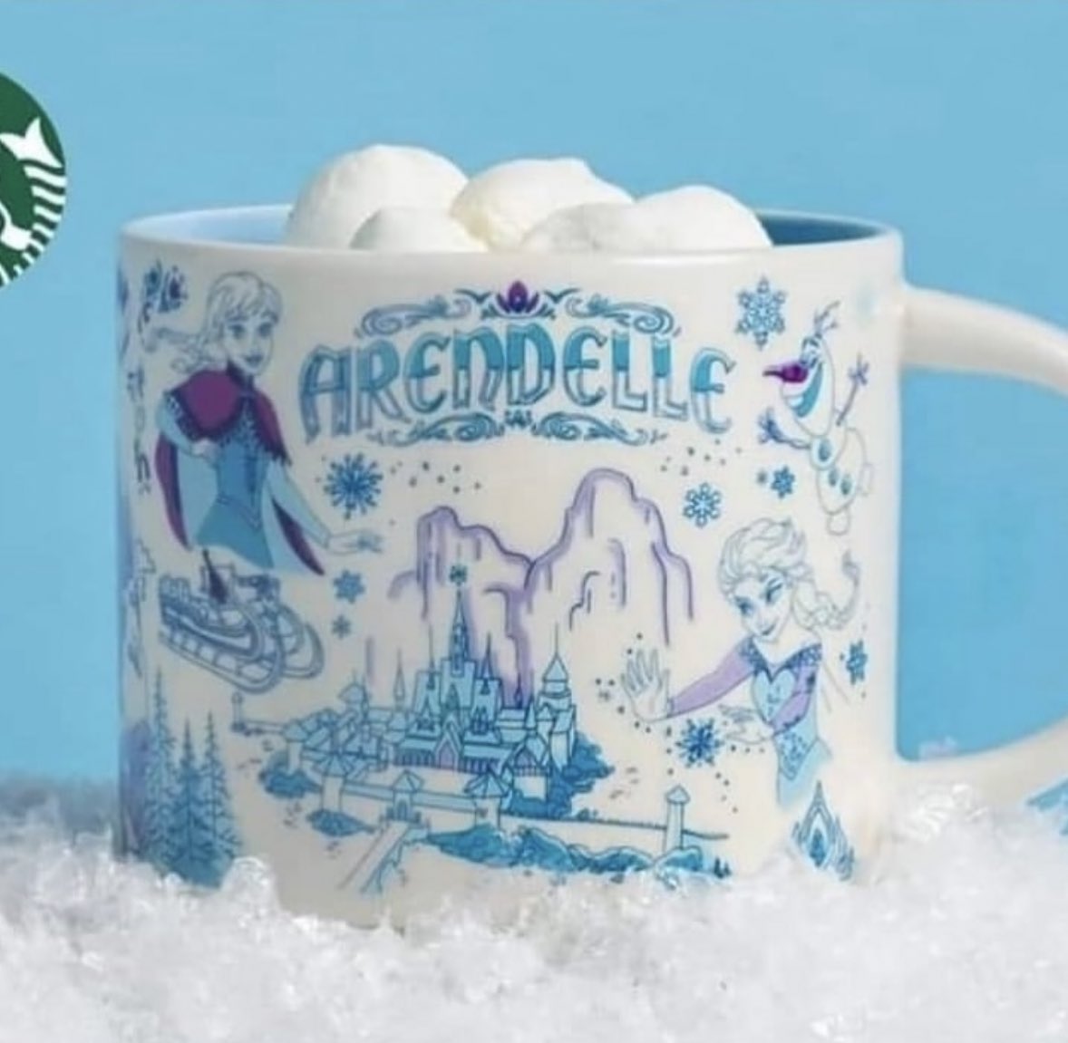アナ雪　スタバ　マグカップ　香港ディズニーランド限定 アナ雪 スタバ マグカップ 香港ディズニーランド限定 じょに。 on X