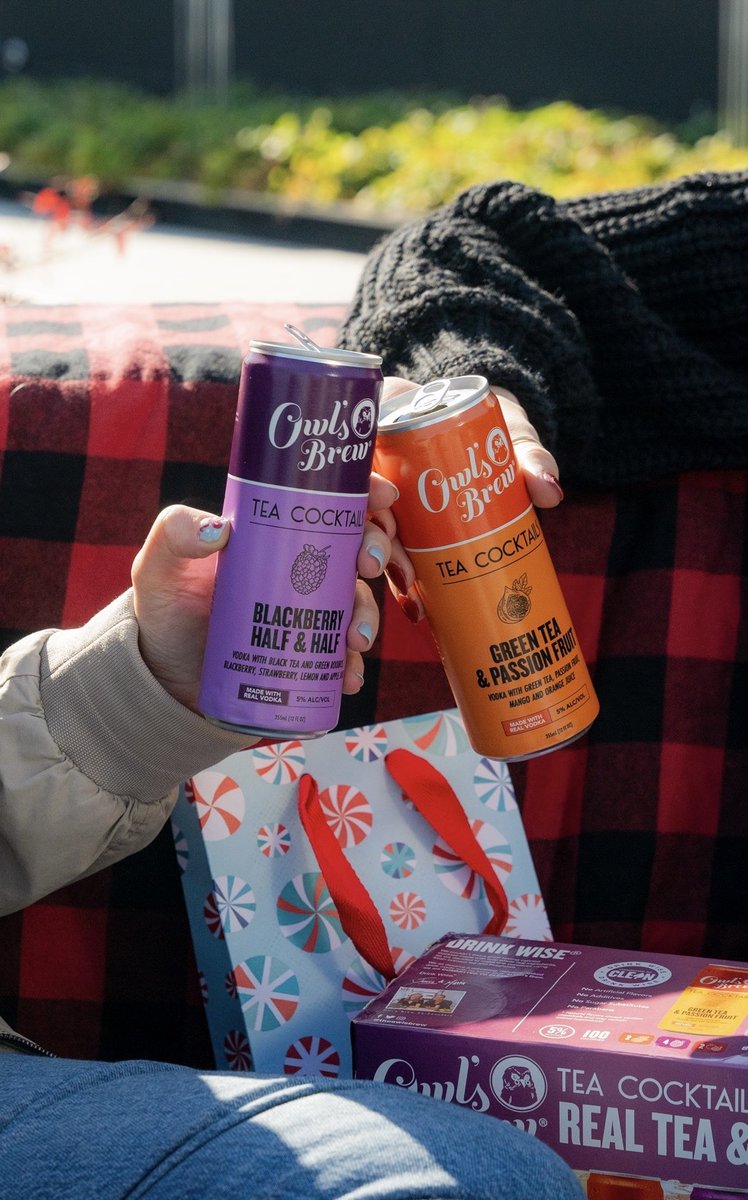 Friends who drink Owl's Brew together, sleigh together.