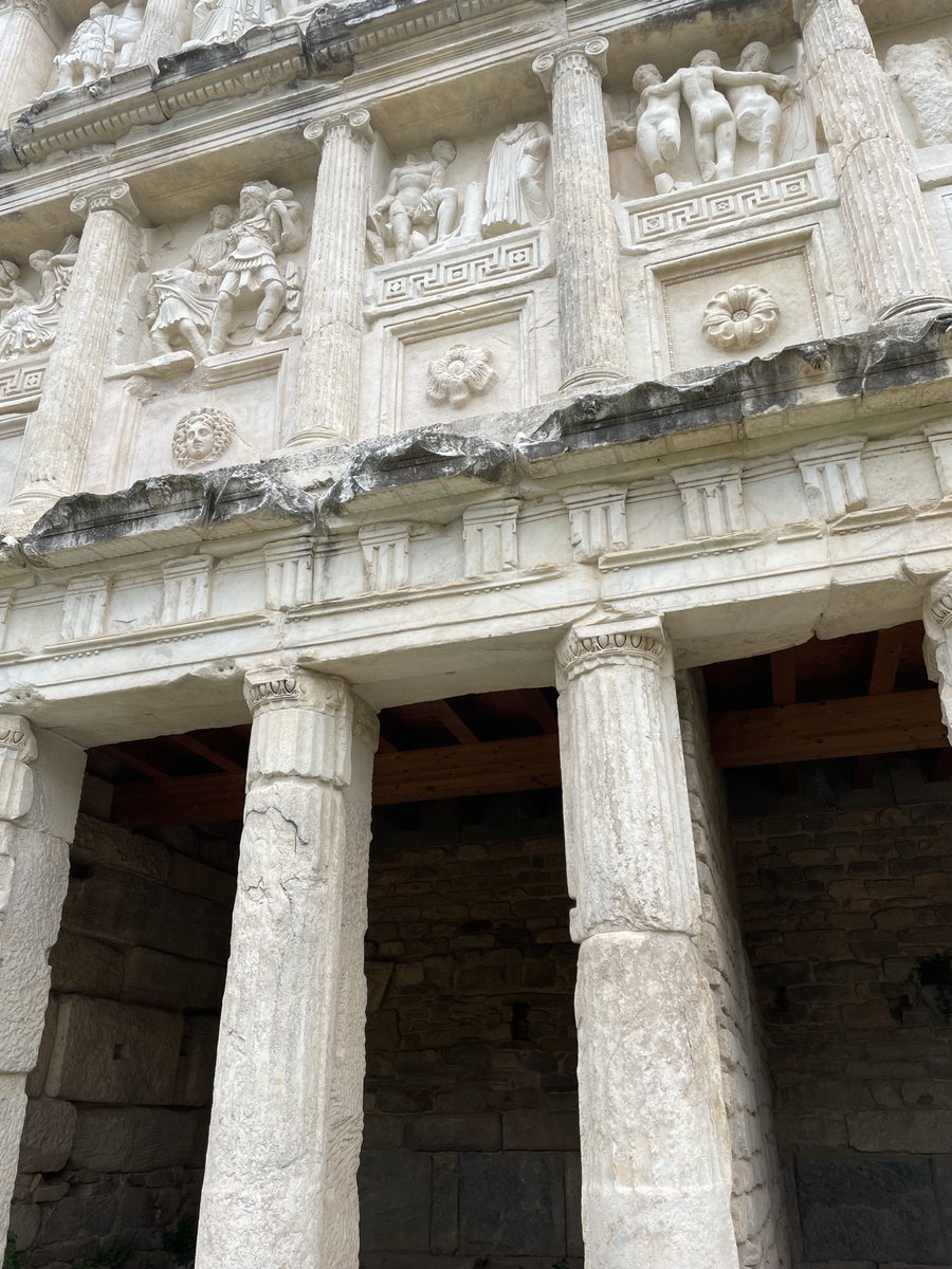 The Sebasteion in Aphrodisias, a first century temple complex dedicated to the goddess Aphrodite and the Julio-Claudian emperors.