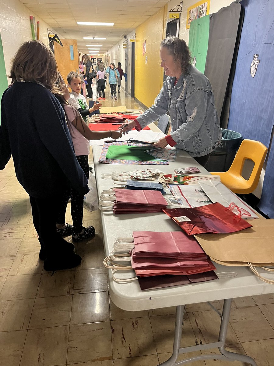 Cents of Pride store day! December is always the best because students also spend their points on others!