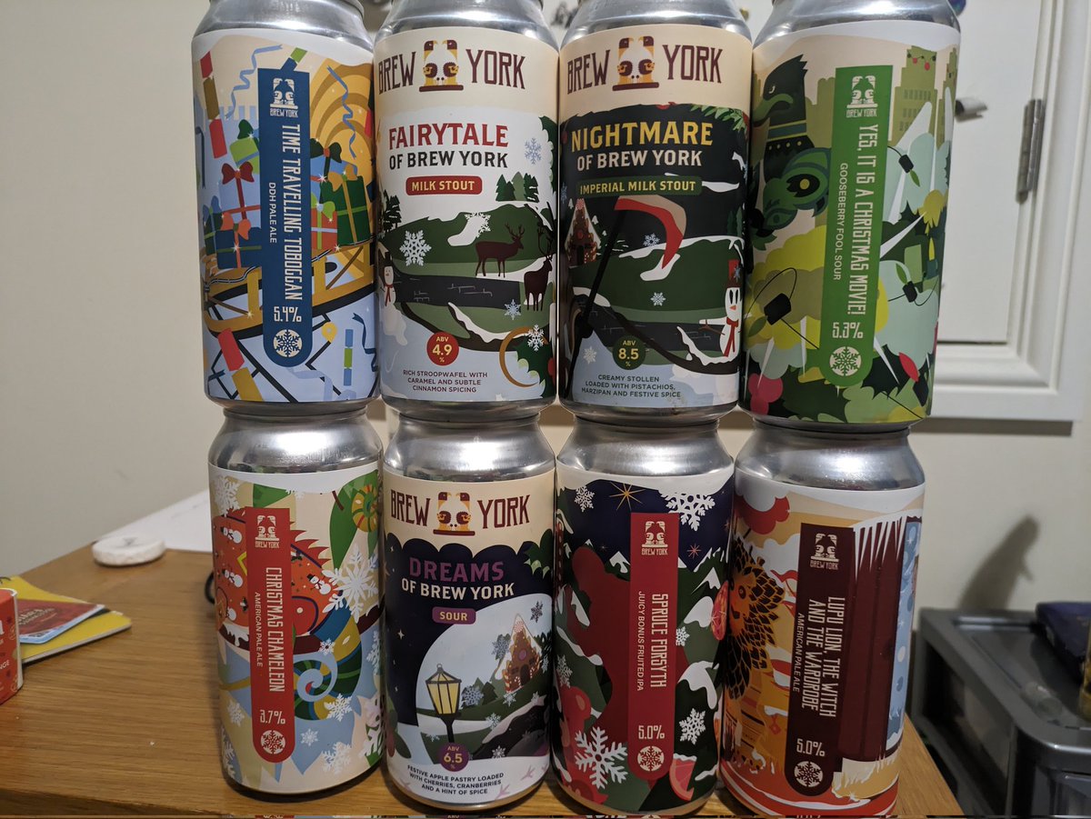 The 2nd <a href="/brewserbeer/">Brewser</a> box for December has now arrived and this one's from <a href="/brewyorkbeer/">Brew York</a>.   Some great looking Christmas needs here.