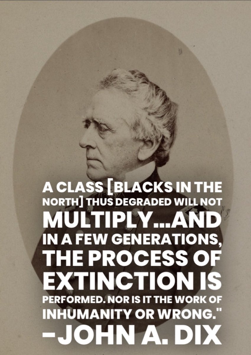 The Honorable Jefferson Davis was appalled by these Northern policies of Extermination of the Black Race.