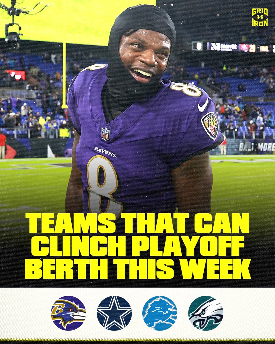 brgridiron's tweet image. RT if your squad is clinching this week 🎉