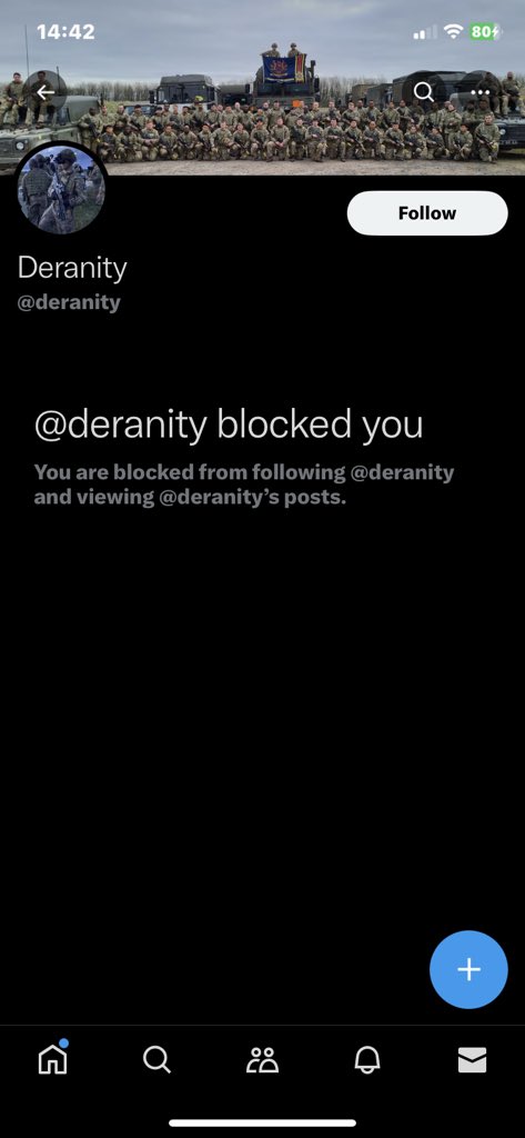 Aimplicit_'s tweet image. Genuinely asked the bloke what regiment he was in and he blocked me 😂 shithouse