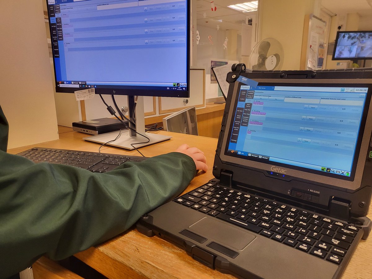 Really exciting to kick off training with <a href="/Ortivus/">Ortivus AB</a> for <a href="/JsyAmbulance/">Jersey Ambulance</a> staff in our new Mobimed electronic patient record system, thanks to <a href="/DeptJersey/">Emergency Department Jersey</a> for the support #innovation #partnership #jerseyambulance #efficiently