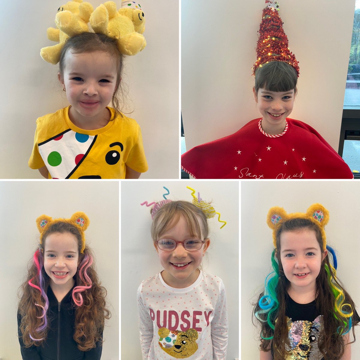 MrsSmithWPS's tweet photo. Tha sinn air a bhith uabhasach trang ann an GP4-7 an teirm seo! Seall an fhalt gòrach againn airson Clann ann an Èis! It’s been very busy in GP4-7 this  term, check out our crazy hair for Children in Need! https://t.co/GdJQMmPCDC