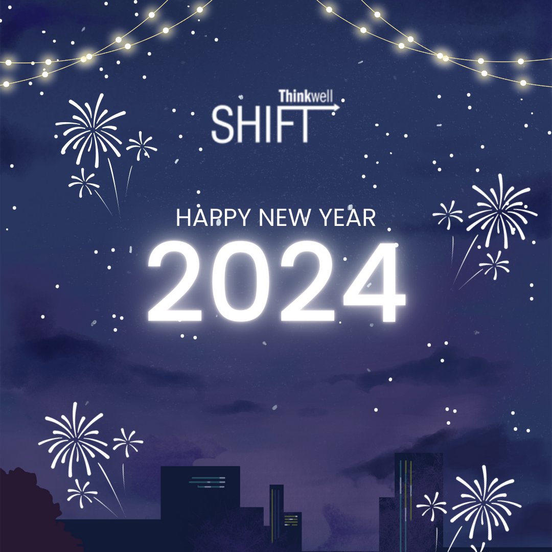 ThinkwellShift's tweet image. 🎉 Happy New Year, Thinkwell Shift Team! 🎉

Let's welcome the New Year with open arms and renewed energy. 🌟 May it bring fresh opportunities, exciting challenges, and continued success. Here's to another year of collaboration and achievements! 🥂