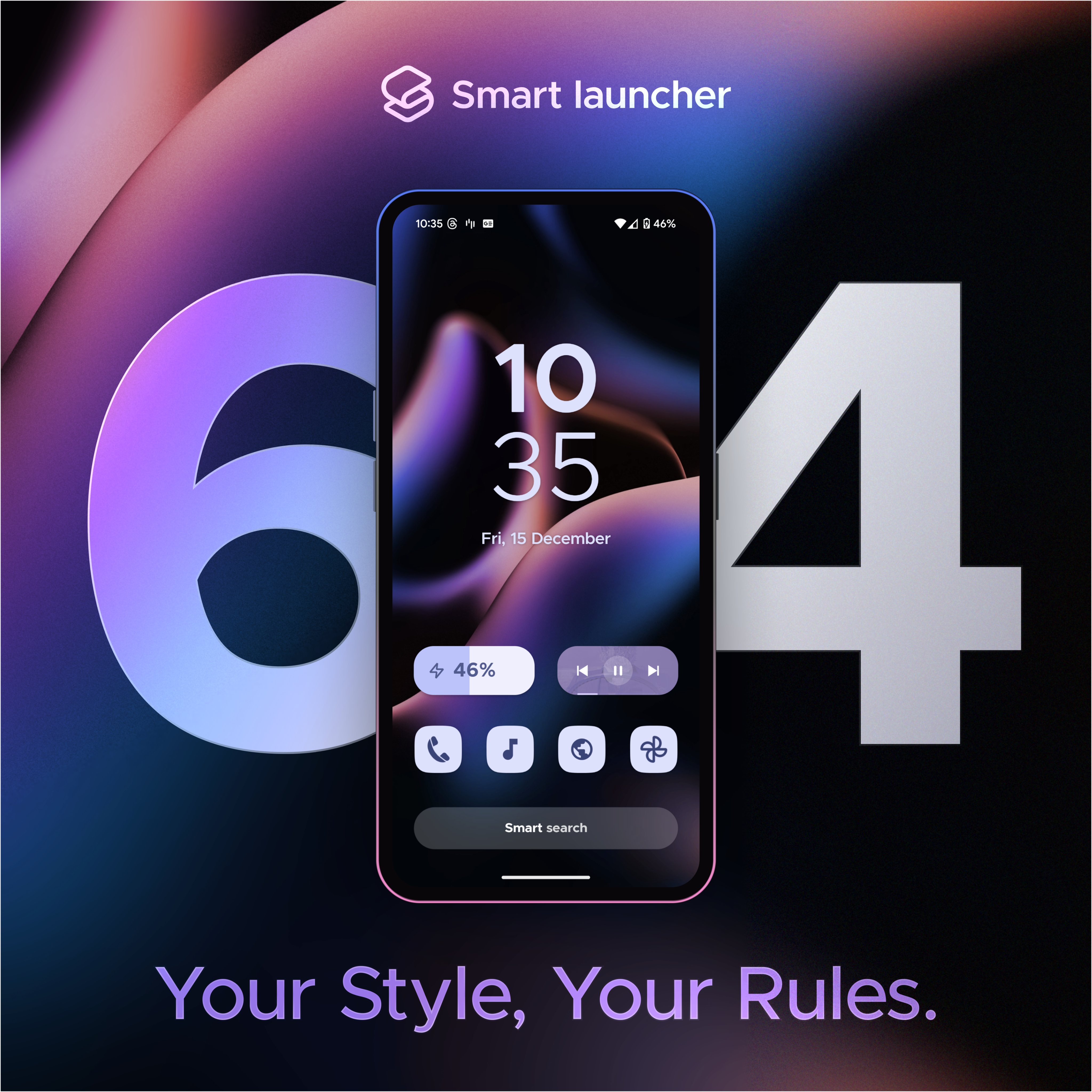 Smartwatch launcher clearance