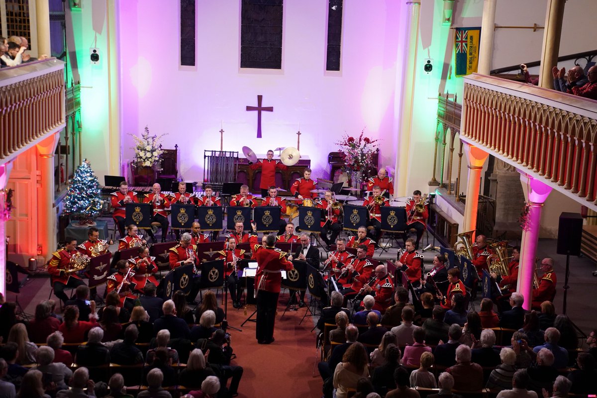 🎄Christmas concert 2023🎄 Concluding what has been a fulfilling year, we performed our final concert on behalf of the @ABF. It was a fantastic way to round up 2023 performing to a sold out audience who participated in singing a range of classic carols. @Britisharmy #ArmyMusic