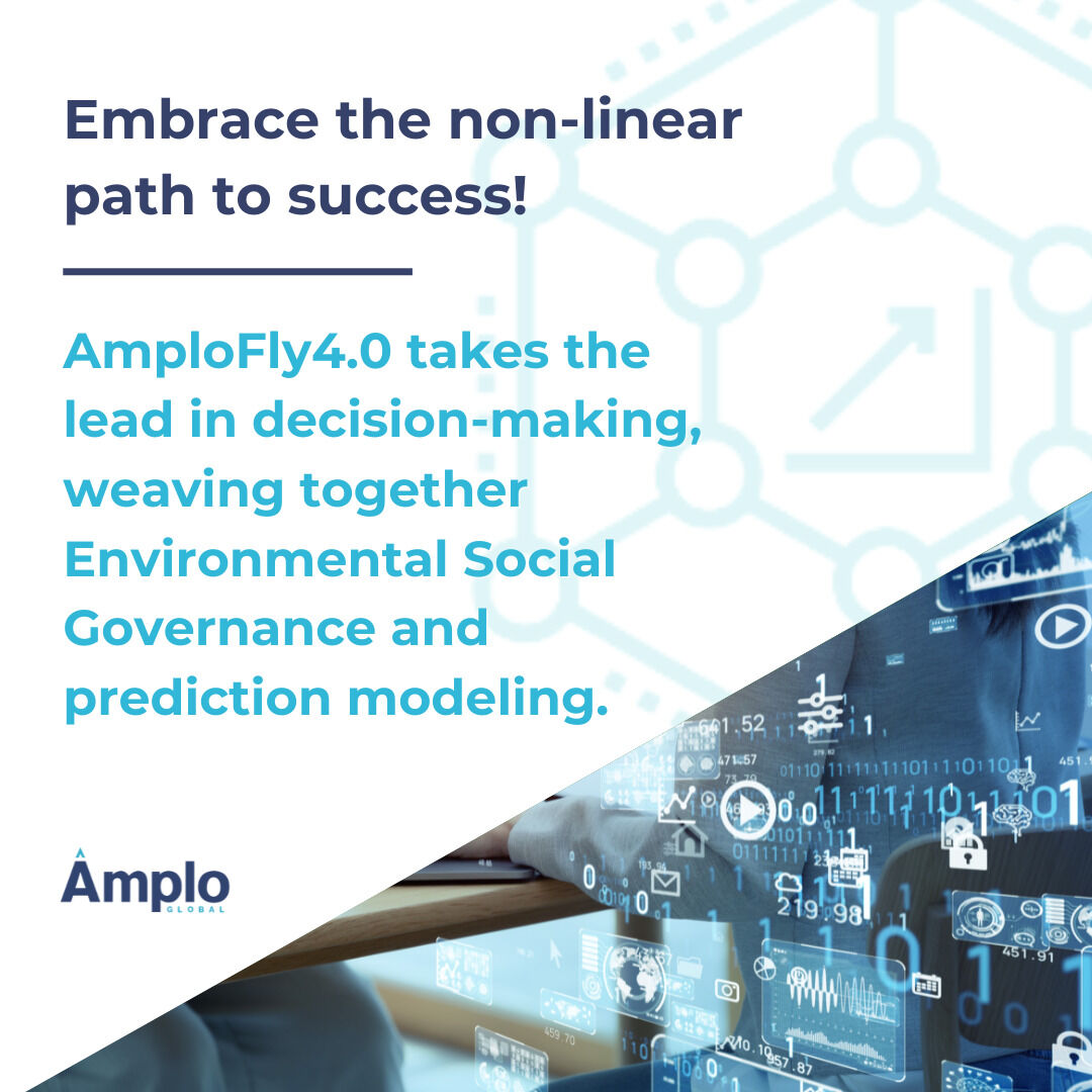 AmploGlobal's tweet image. Embracing non-linearity is where innovation thrives. 🚀 With AmploFly4.0(TM), we champion agile &amp;amp; adaptive strategies, leveraging ESG insights for transformative outcomes. Ready to challenge the status quo? Dive in with us: amploglobal.com #BeyondLinear