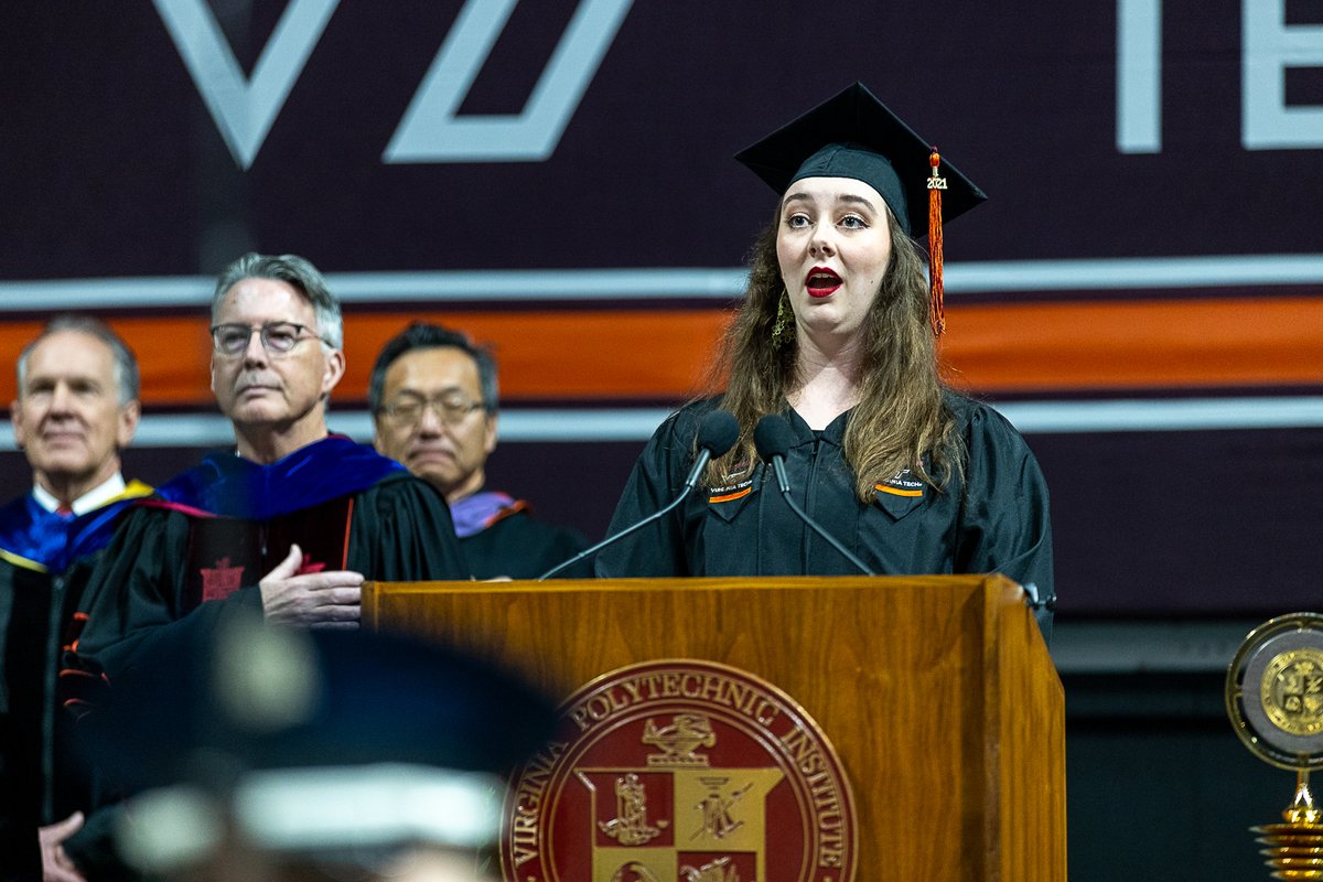 VTPamplin's tweet photo. Congratulations to the Class of 2023 on their Commencement Day! We wish you all the very best in the future. 🧡
Check out the very best photos of the day 📸 👇 #VT23 #PamplinProud #PamplinHokies https://t.co/Hzh3PiyBzs