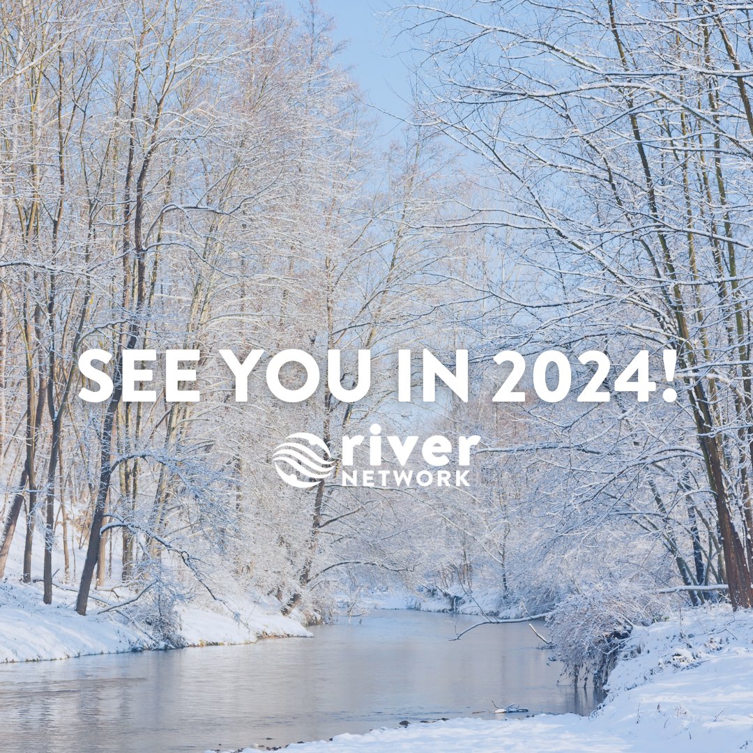 rivernetwork's tweet photo. And we’re signing off!
Happy holidays everyone, and you can catch us back on social media in the new year. See you in 2024!
#HealthyRivers #SocialBreak https://t.co/9lBPOnBq4k