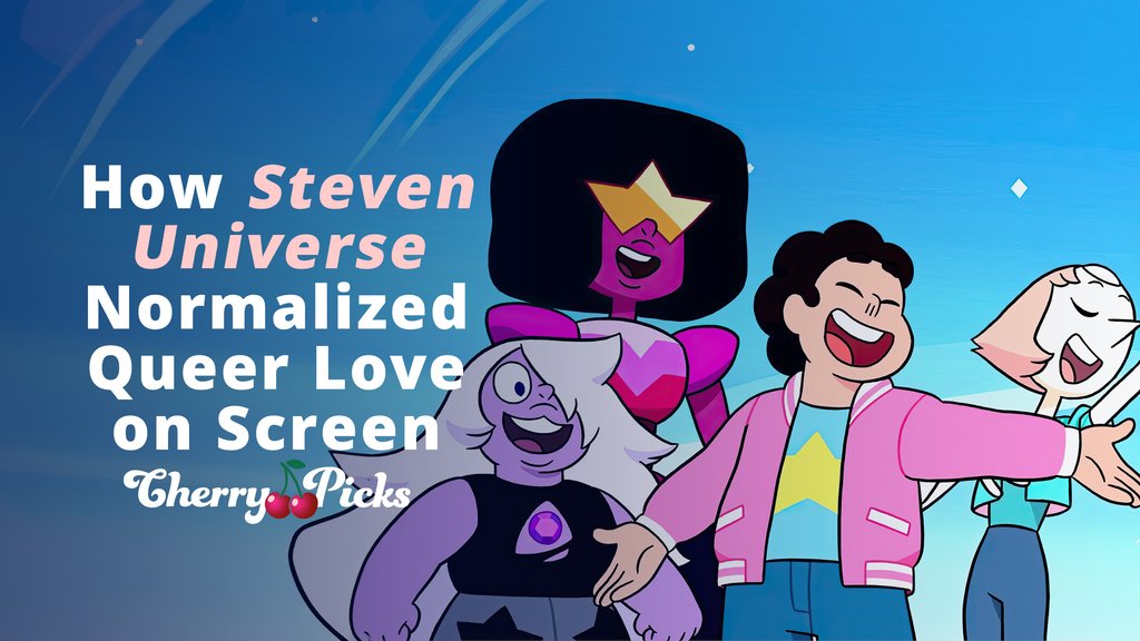 Ten years ago, Rebecca Sugar introduced the world to Steven Universe. 💎 #CherryPicker @rendy_jones writes about how the series has broken serious ground, shattering the glass ceiling for LGBTQ+ representation in family animation. 🔗: thecherrypicks.com/stories/how-st…